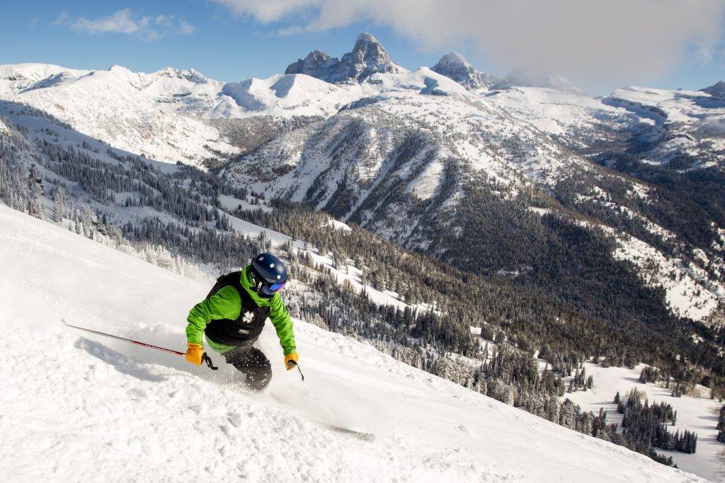 Skiing on Idaho's mountains. Photo courtesy: Idaho Ski Areas Association