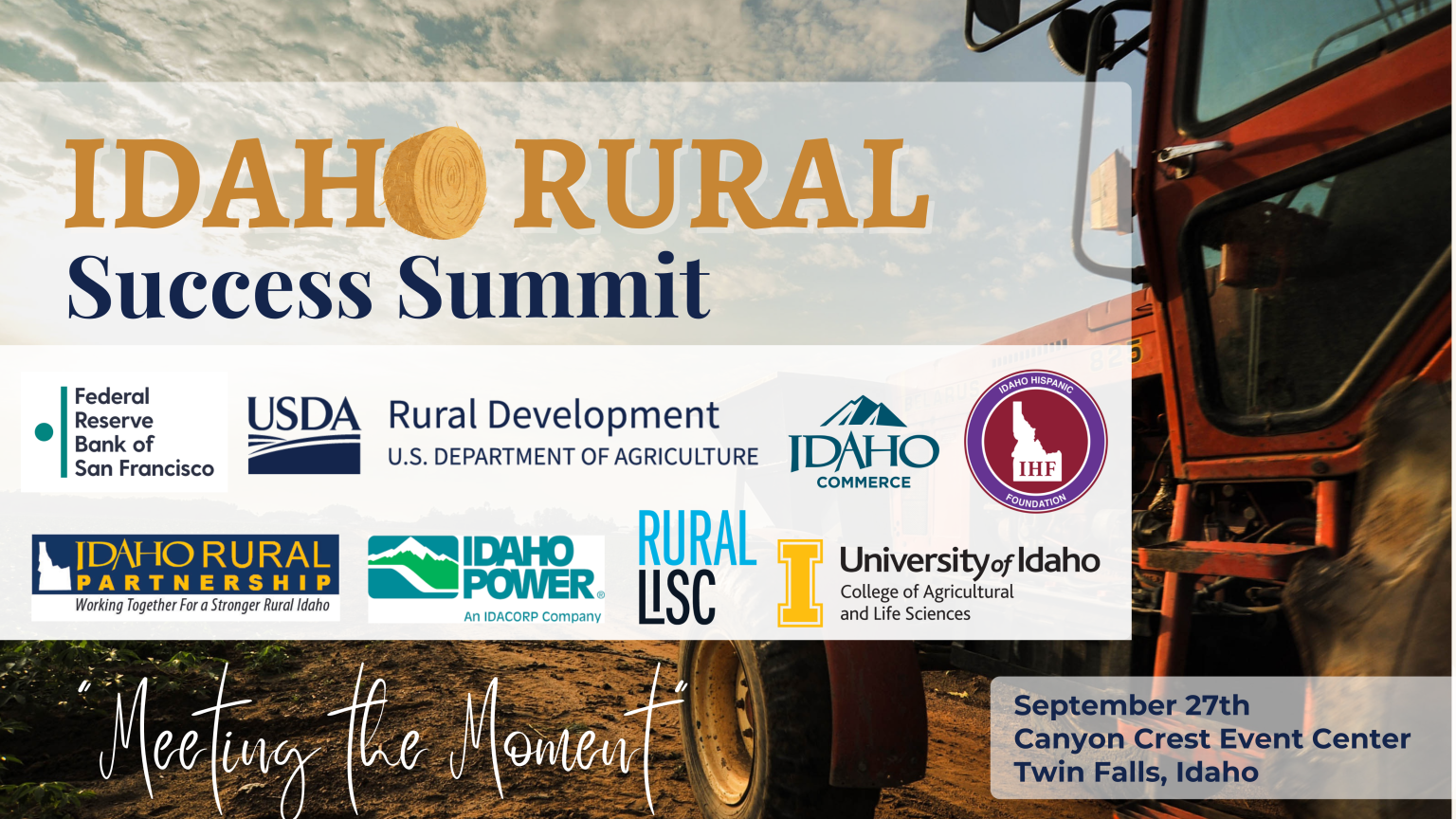 Idaho Rural Success Summit - Idaho Commerce