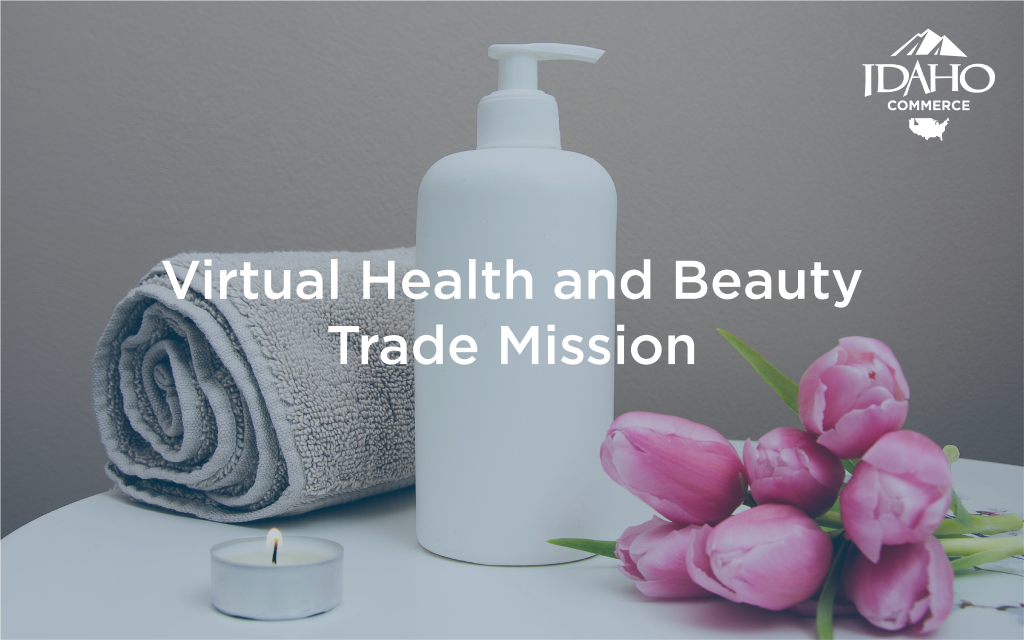 Virtual Health and Beauty Trade Mission Graphic