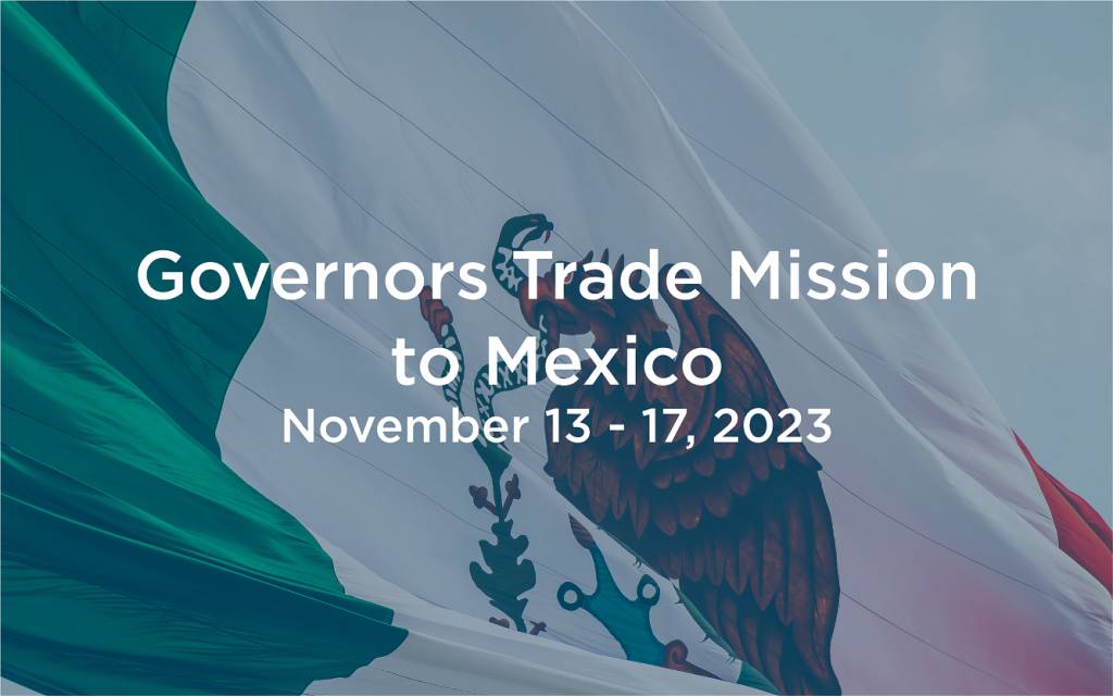 Graphic for governors trade mission