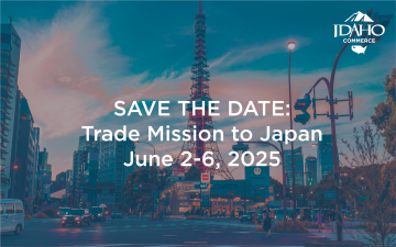 Japan Commerce-Led Trade Mission (SAVE THE DATE)