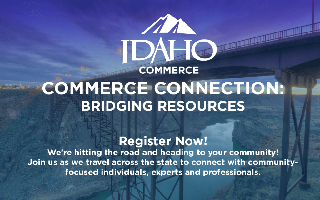 Commerce connect event graphic