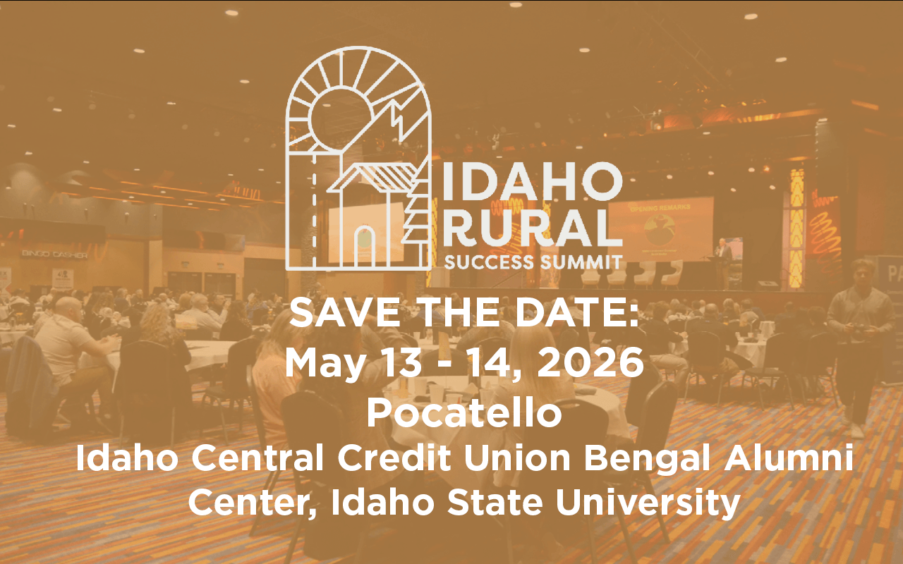 Attendees gather at the Idaho Rural Success Summit, a conference focused on rural development and success stories